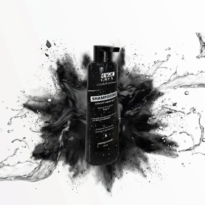 magicgrey-shampoing-colorant-noir-shampooing-teinture-instantanée-coloration-cheveux-barbe-gris-blanc-en quelque minutes-teinture-naturelle-homme-femme